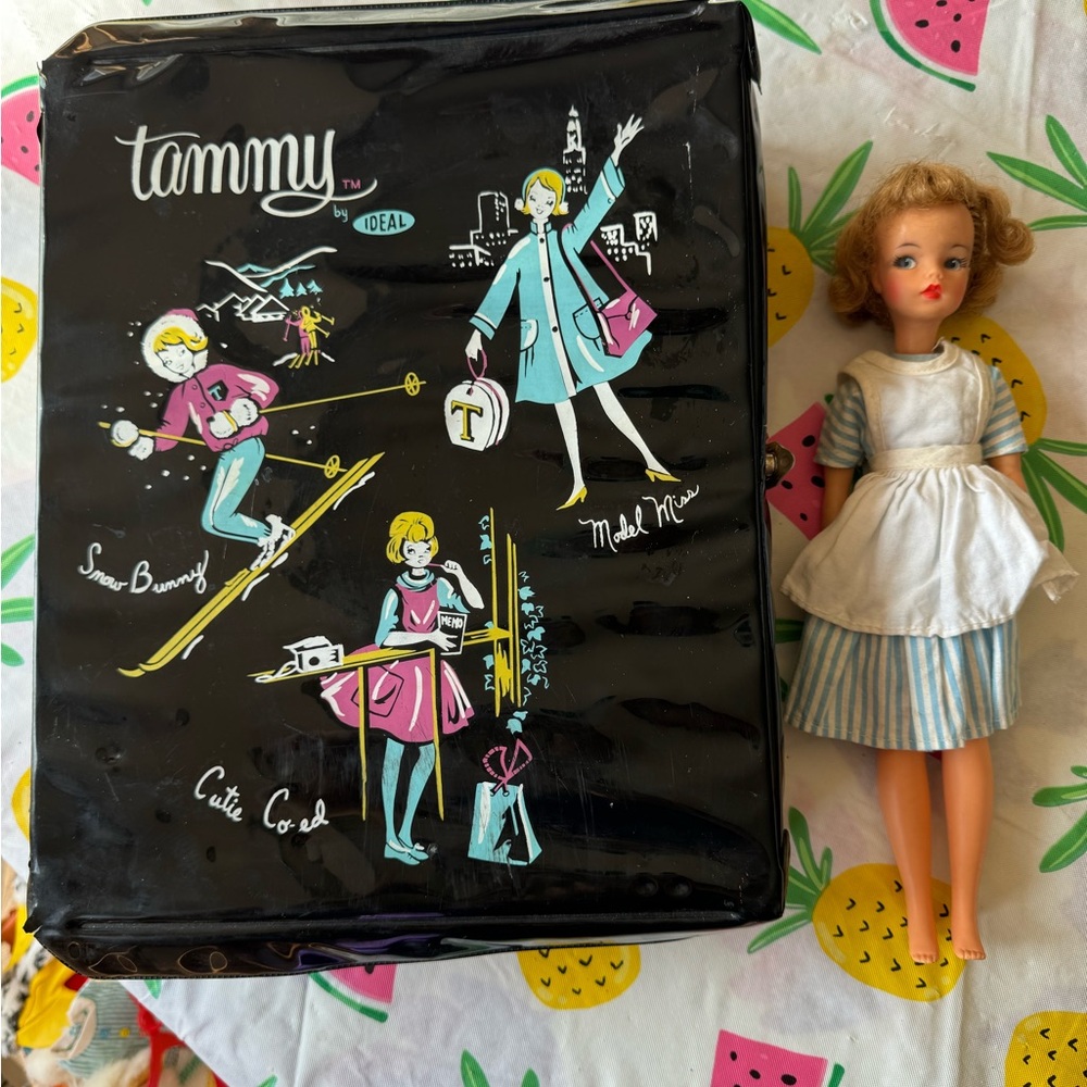 Vintage Barbie Tammy Doll and Case by Ideal
